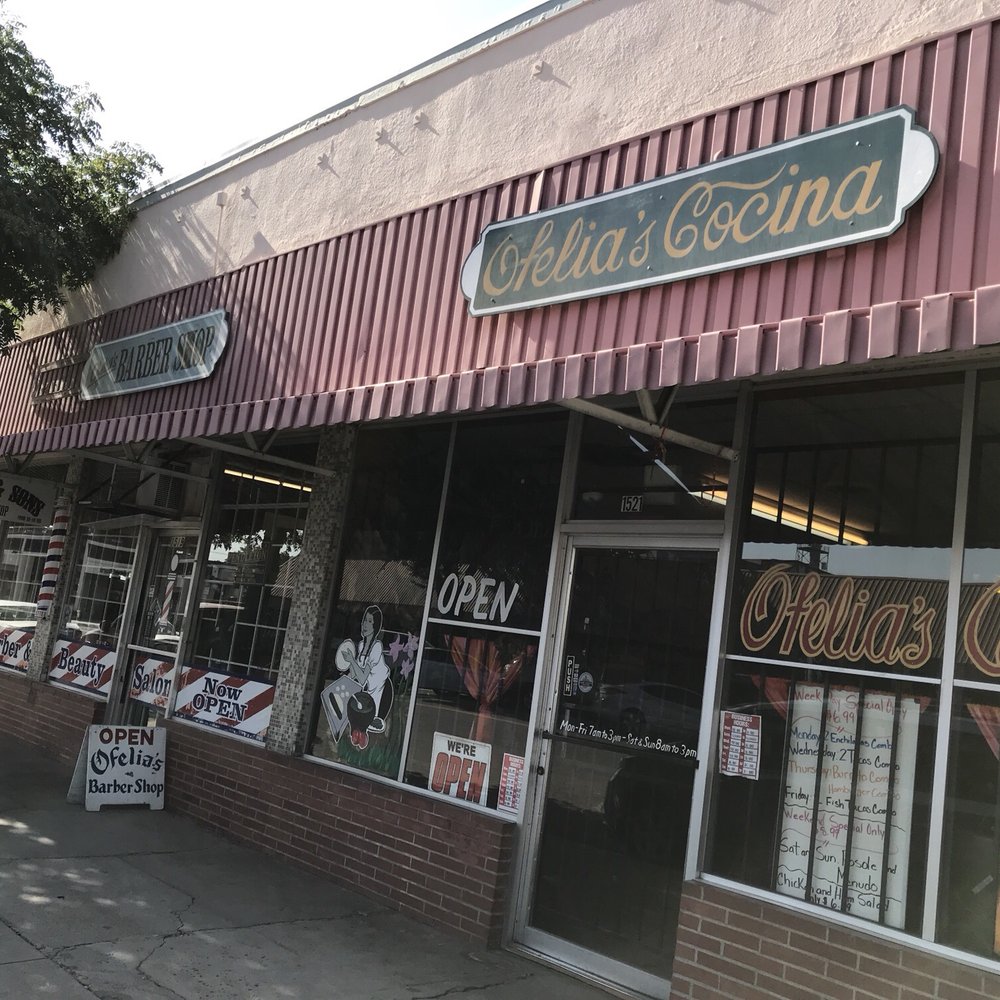 Ofelias Cocina next door to her barbershop. A place where everyone knows your name. Ofelias Cocina next door to her barbershop. A place where everyone knows your name.