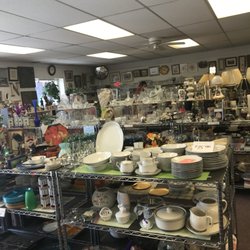 Bargain Box Thrift Store - Housewares, small appliances, dishes, glassware, utensils, pots and pans, mugs and more.