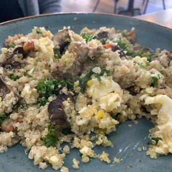 First Watch - Quinoa Breakfast Bowl-after tasting a bit of the deliciousness. - Breakfast & Brunch Near Me - Ft. Myers, Florida First Watch - Quinoa Breakfast Bowl-after tasting a bit of the deliciousness. - Breakfast & Brunch Near Me - Ft. Myers, Florida