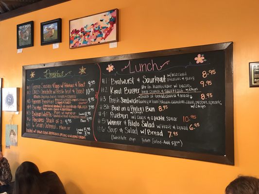 Menu photo 5 Das Cafe Spring City, UT