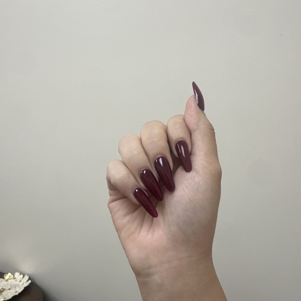 Gel X nails.