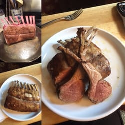 Café Sabaté - Roasted Rack of Australian Lamb, cooked perfect MR.