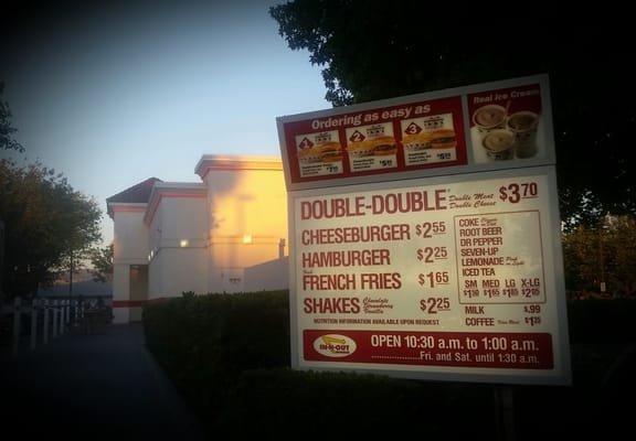 Menu photo 6 In-N-Out Burger Salinas, CA