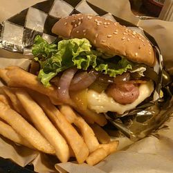 Las Chilakas Burger - La Intensa burger!!