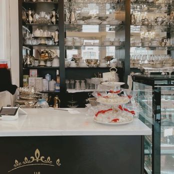 The Bakester - a bakery counter with cakes on display - Coffee & Tea Near Me - Arlington Heights, Illinois