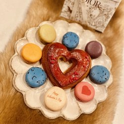 Ladurée - Valentine's Day Heart Rose Croissant