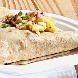 Crepe Daddy - Bacon and eggs crepe