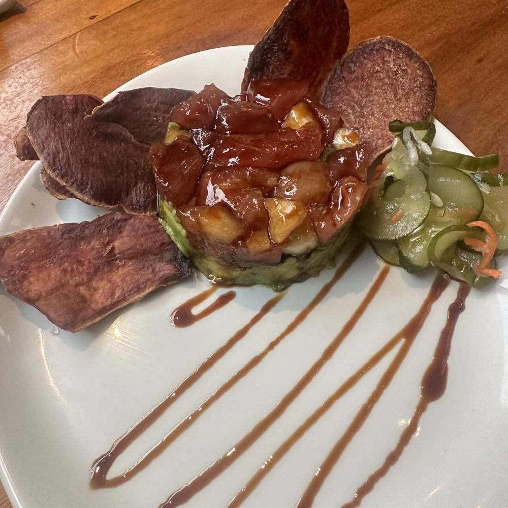 Keoki's Paradise - Poke Stack* - Seafood Near Me - Koloa, Hawaii