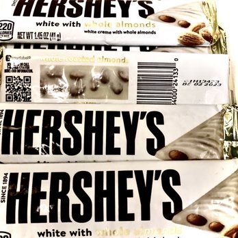 Walgreens - Hershey's White w/almonds. Love them. Were on clearance - 15¢ ea.... I Bought all 15 bars. - Drugstores Near Me - Ontario, California Walgreens - Hershey's White w/almonds. Love them. Were on clearance - 15¢ ea.... I Bought all 15 bars. - Drugstores Near Me - Ontario, California