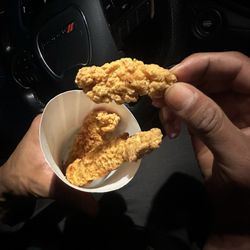 Quarter of a 3 Piece Chicken Tender Combo