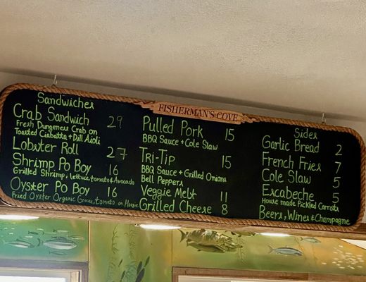 Menu photo 7 Fisherman's Cove Bodega Bay, CA Menu photo 7 Fisherman's Cove Bodega Bay, CA