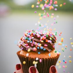 Carlo's Bakery - Chocolate fudge cupcake!