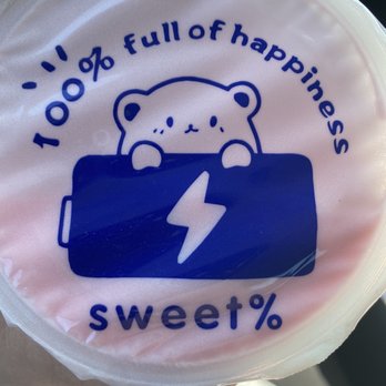 Sweet Percent - Seriously the cutest packaging and the cup is sturdy enough that I took it home and washed it to use at home - Bubble Tea Near Me - Brooklyn Park, Minnesota Sweet Percent - Seriously the cutest packaging and the cup is sturdy enough that I took it home and washed it to use at home - Bubble Tea Near Me - Brooklyn Park, Minnesota