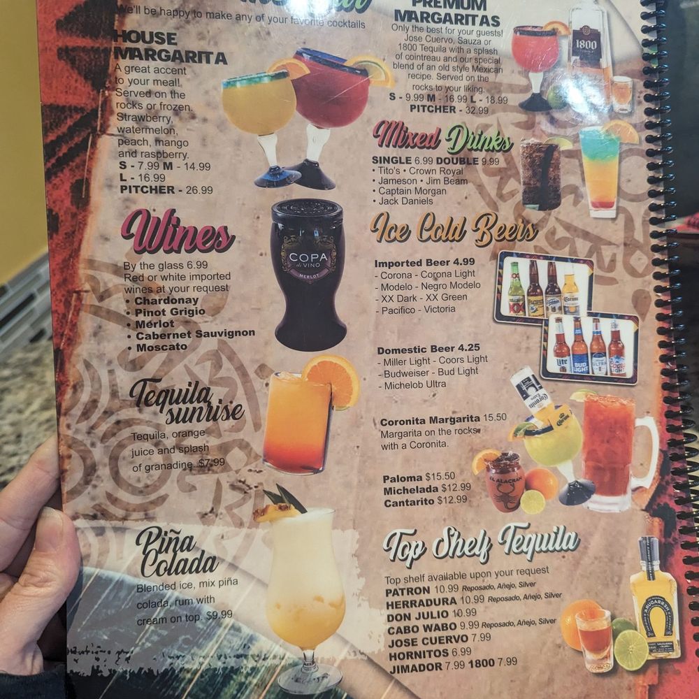 Taco Jalisco - Menu drink - Mexican Near Me - Grand Haven, Michigan Taco Jalisco - Menu drink - Mexican Near Me - Grand Haven, Michigan