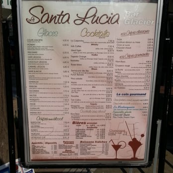 Le Santa Lucia - Les boissons. - Italian Near Me - Portiragnes, 34 Le Santa Lucia - Les boissons. - Italian Near Me - Portiragnes, 34