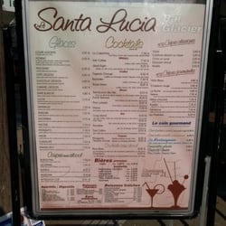 Le Santa Lucia - Les boissons.