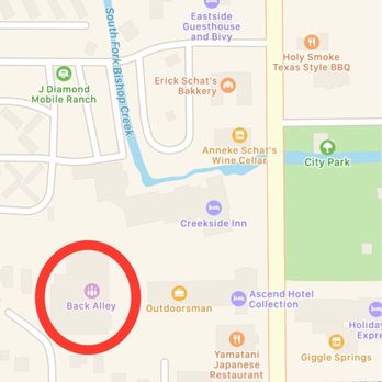 Back Alley - Back Alley location off 395 / Main. - Bowling Near Me - Bishop, California Back Alley - Back Alley location off 395 / Main. - Bowling Near Me - Bishop, California