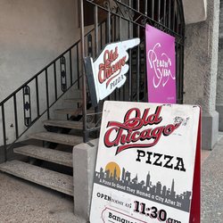 Old Chicago Pizza - Love how this restaurant is setup like an old fashioned city with different levels