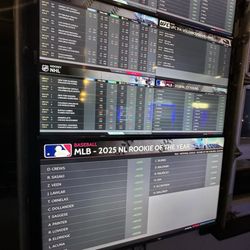Moneyline - Monitors with Sports Betting Lines