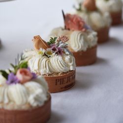 Pretty as pie for a summer baby shower, wedding, anniversary - catering done to perfection.