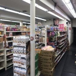 Frontier Market - The other end of the aisle.  Lots of Japanese goods.