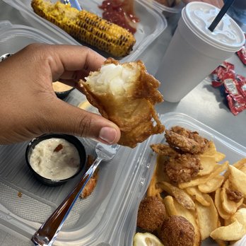 The Fish Joint - Fish and Chips Fried Shrimp Platter - Seafood Near Me - Coconut Creek, Florida The Fish Joint - Fish and Chips Fried Shrimp Platter - Seafood Near Me - Coconut Creek, Florida