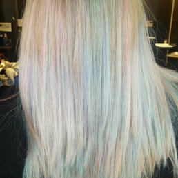 Emily kicked butt with my color!!! I love my rainbow poney hair! Also know as opal hair. Emily kicked butt with my color!!! I love my rainbow poney hair! Also know as opal hair.