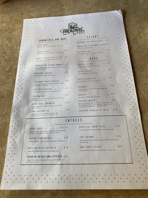 Menu photo 2 The Broadway Pub Bangor, PA