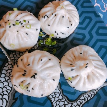 The Bund - Jumbo Pan Fried Pork Buns 4 pcs - Shanghainese Near Me - Forest Hills, New York
