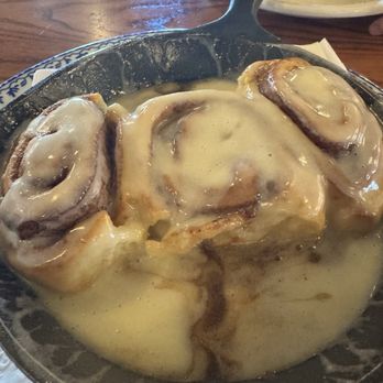 Cracker Barrel Old Country Store - Cinnamon roll skillet - Southern Near Me - Battle Creek, Michigan Cracker Barrel Old Country Store - Cinnamon roll skillet - Southern Near Me - Battle Creek, Michigan