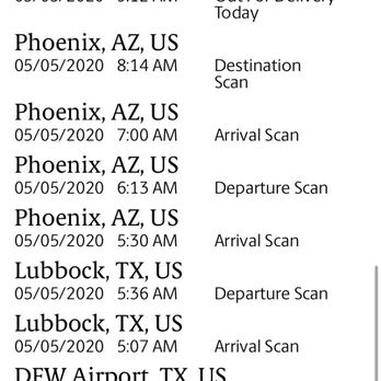 The UPS Store - Proof of all the deliveries they said they said they were making that never happened - Shipping Centers Near Me - Phoenix, Arizona