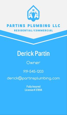 Partin's Plumbing Logo