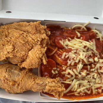 Jollibee - chicken with spaghetti - Fast Food Near Me - Edison, New Jersey