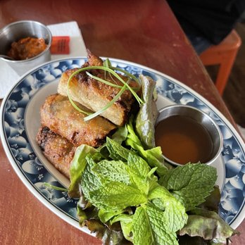 Phuc Yea - Imperial Roll 10/10! So fresh, served with mint, fish sauce, & lettuce wraps. - Vietnamese Near Me - Miami, Florida Phuc Yea - Imperial Roll 10/10! So fresh, served with mint, fish sauce, & lettuce wraps. - Vietnamese Near Me - Miami, Florida