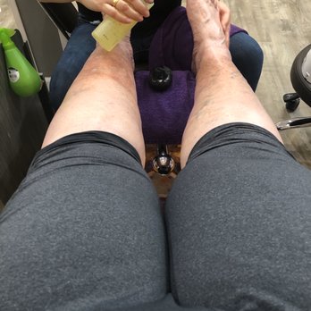 Galaxy Nail Bar - Hot stone foot massage. - Nail Salons Near Me - Florissant, Missouri