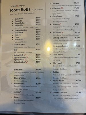 Menu photo 7 Sushi Ai Wentzville, MO Menu photo 7 Sushi Ai Wentzville, MO