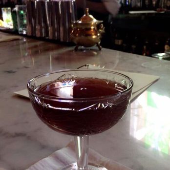 Shim's - Mahogany Manhattan whiskey cocktail - Bars Near Me - Reno, Nevada