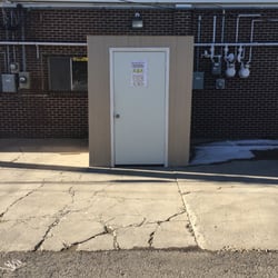 North Denver Sausage - Temporary entrance behind the building.