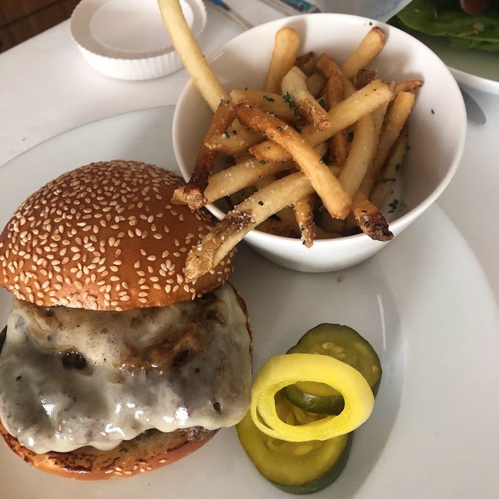 The Umstead Hotel - burger and fries - Hotels Near Me - Cary, North Carolina