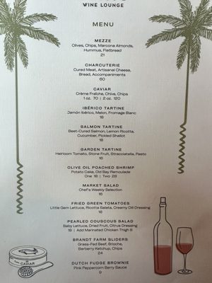 Menu photo 6 Canopy Wine Lounge Palm Springs, CA Menu photo 6 Canopy Wine Lounge Palm Springs, CA