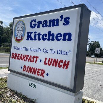 Gram's Kitchen - Signage - Breakfast & Brunch Near Me - Orange City, Florida