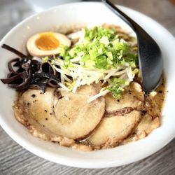 TekiPoke Ramen and Boba - Tonkotsu Black Garlic Ramen
