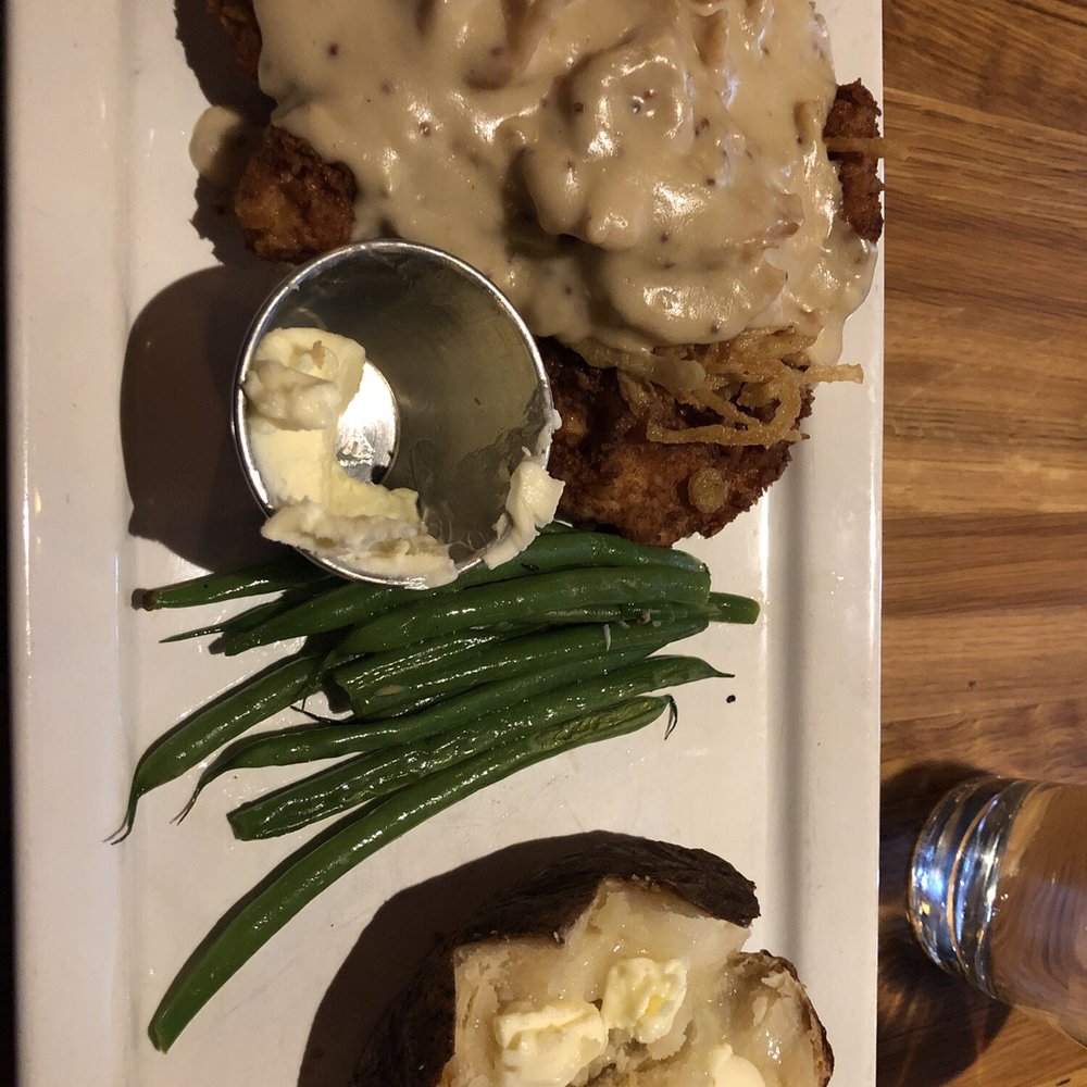Wunderbar Bistro - Bavarian Bretzel Schnitzel special with Guinness cheese sauce - American Near Me - Hudson, New York Wunderbar Bistro - Bavarian Bretzel Schnitzel special with Guinness cheese sauce - American Near Me - Hudson, New York