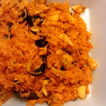 Bakery Bread & Grill - Seafood paella without chorizo - Latin American Near Me - Fairfax, Virginia