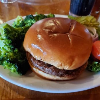 Tolbert's - Henderson county burger. Broccoli instead of fries - American Near Me - Grapevine, Texas