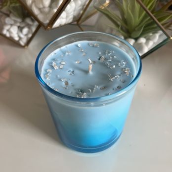 Thee Candle Lab - I made a blue citrusy-smelling candle - Team Building Activities Near Me - Tustin, California Thee Candle Lab - I made a blue citrusy-smelling candle - Team Building Activities Near Me - Tustin, California