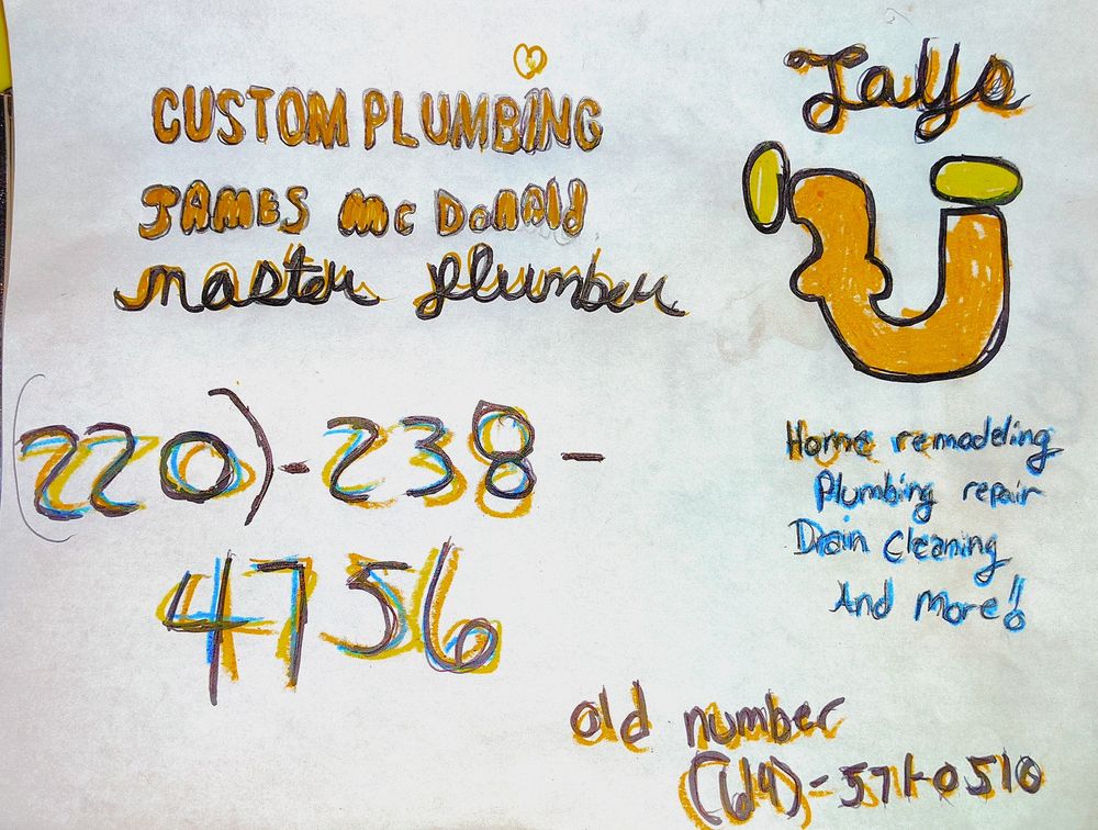 Slide of Custom Plumbing