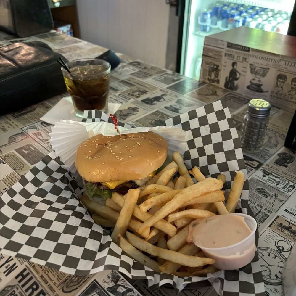 Bungalow Bar & Grill - Bungalow Burger w/ fries. Cocktails, beers, shots - Bars Near Me - Carson, Washington Bungalow Bar & Grill - Bungalow Burger w/ fries. Cocktails, beers, shots - Bars Near Me - Carson, Washington