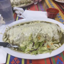 Wet burrito verde sauce Wet burrito verde sauce