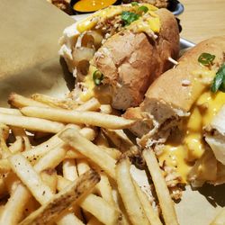 Beer Cheese Chicken Cheesesteak